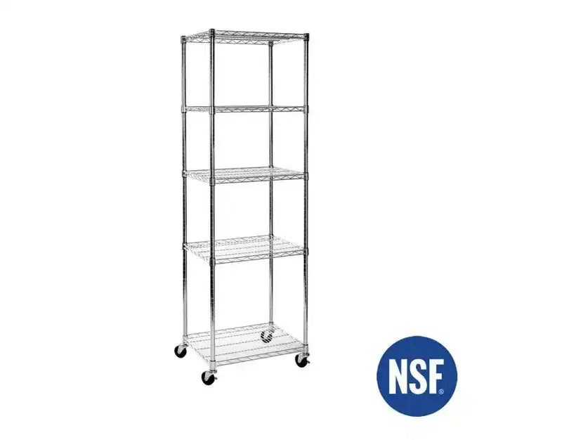 Étagère en acier à 5 niveaux UltraDurable 24 x 18