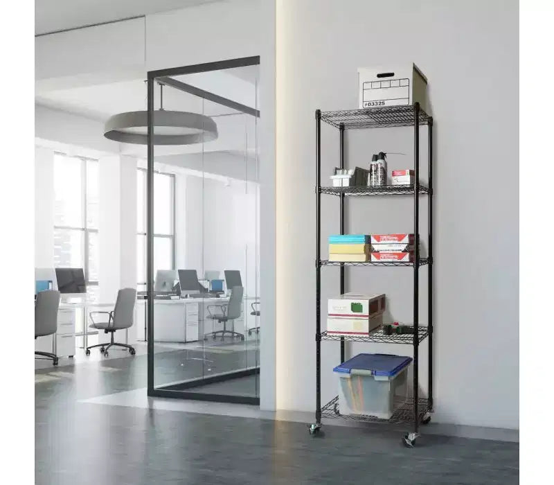 Étagère en acier à 5 niveaux UltraDurable 24 x 18