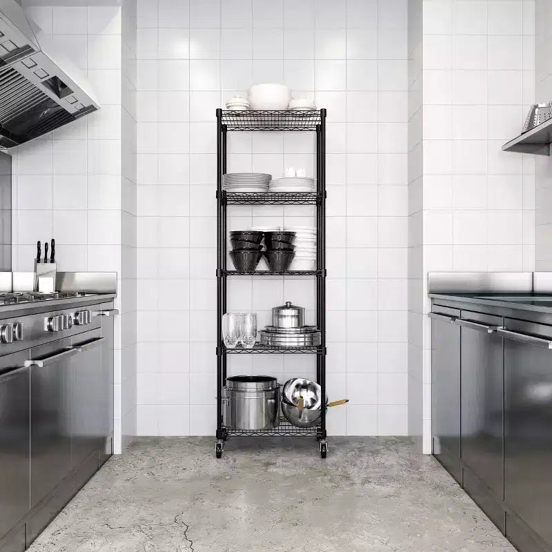 Étagère en acier à 5 niveaux UltraDurable 24 x 18
