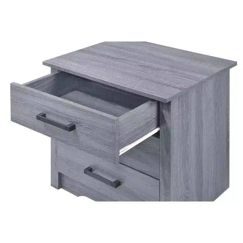 Table de chevet rectangulaire en bois de cerisier pour salon et chambre à coucher