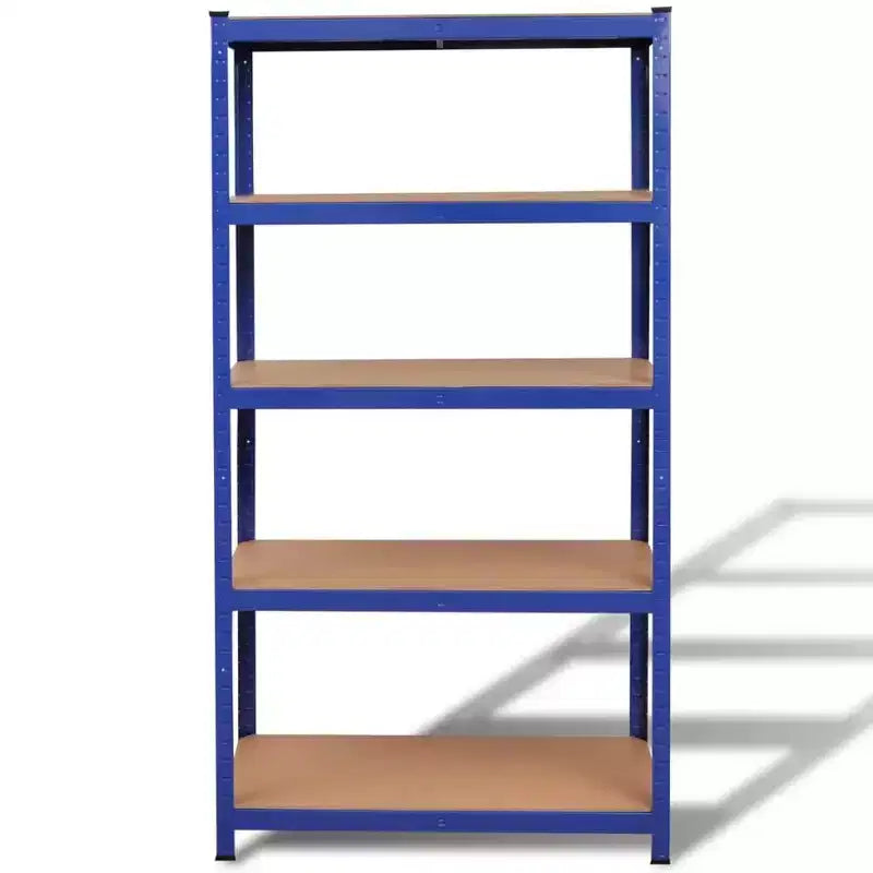 Étagère de rangement bleue