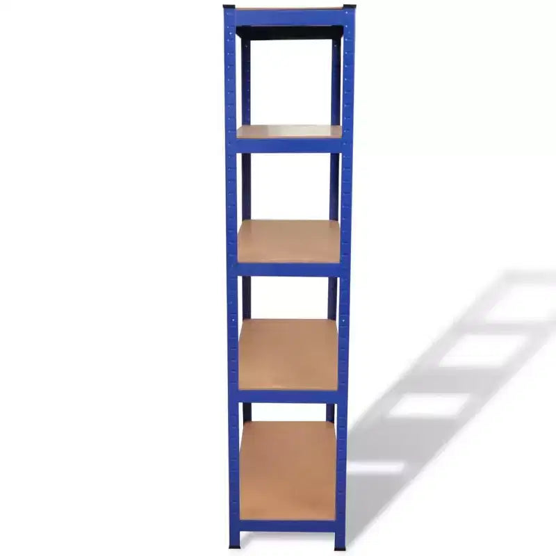 Étagère de rangement bleue