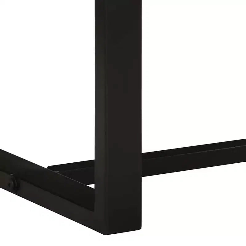 Banc Bois naturel Bois de manguier massif brut, fer