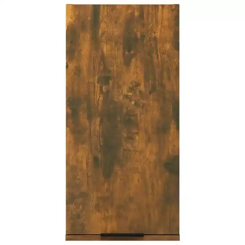 Meuble bas de salle de bain chêne fumé bois d'ingénierie moyen